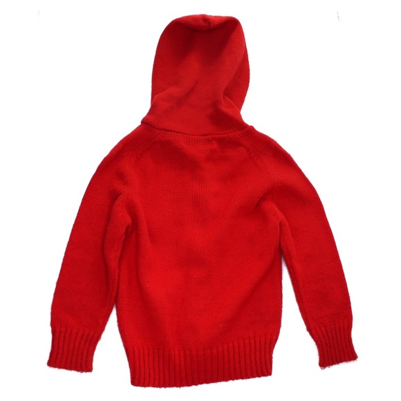 Vintage Pierre Bonee Knit Hooded Vibrant Retro Embellished Top 3T - Picture 5 of 6